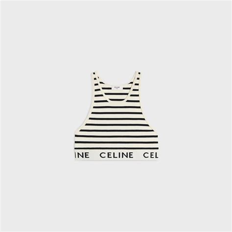 celine crop bra|Celine.